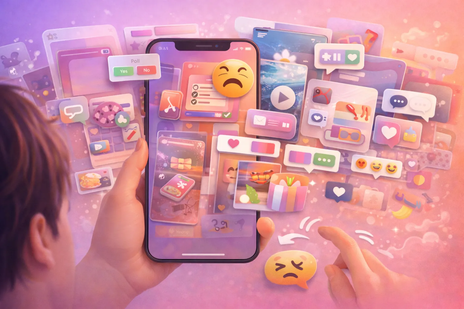 Errores comunes en Stories de Instagram como contenido saturado y baja interacción